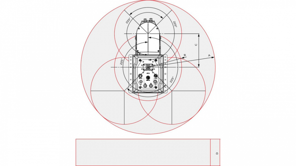 Схема SCARA робота