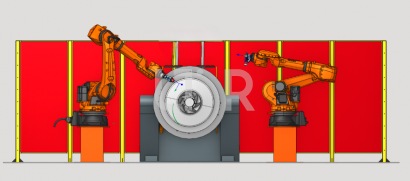 картинка Роботизация сварки рабочих колес различных насосов 