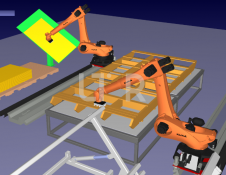 Разработка проекта роботизированной сборки панелей домокомплектов. Разработка полностью роботизированного завода по производству домокомплектов.