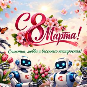 Поздравляем с 8 Марта!